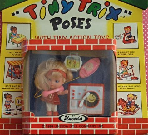 Tiny Trix Poses doll | This little dolly is made by Uneeda. … | Flickr