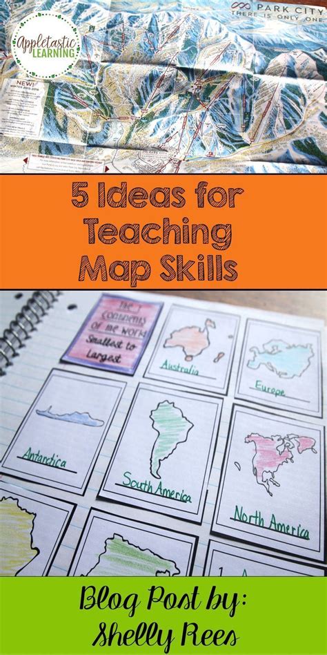 5 Ideas for Teaching Map Skills - Appletastic Learning | Teaching map ...