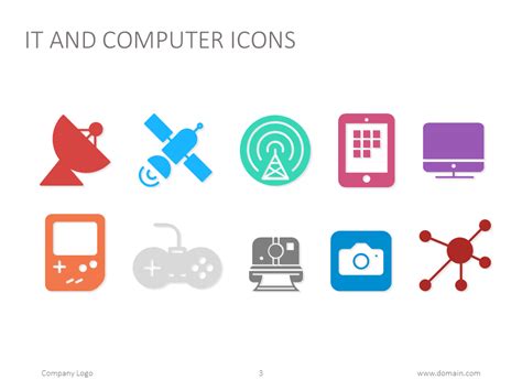 IT and computer icons for PowerPoint presentations #technology ...