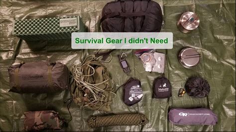 Survival Gear I Didn't Need And Shouldn't Have Bought