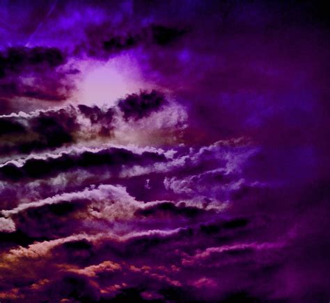 Dark Purple Clouds #enlight | Clouds, Dark purple, Dark