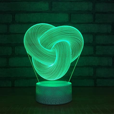 3D-Abstract-LED-Night-Light-7-Color-Change-Bedside-Table-Lamp-Indoor ...