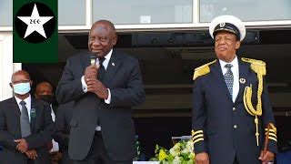 President Cyril Ramaphosa visits St Engenas Zion Christ... | Doovi