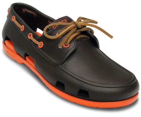 Boat Shoe Crocs Shoes For Men - Amazon Com Crocs Men S Beach Line Boat ...