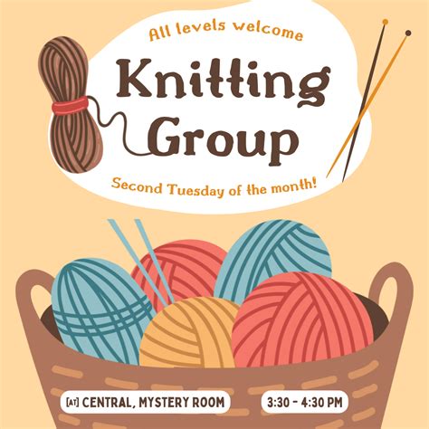 Knitting Group @Central | Berkeley Public Library