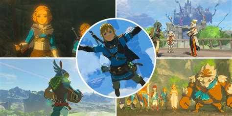 The Legend Of Zelda: Tears Of The Kingdom - Main Characters Overview