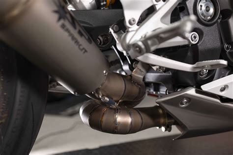 Exhaust system GTR0107T for Triumph SPEED TRIPLE 1200 RS/RR... | Spark ...