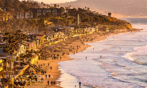 Del Mar Beach at Sunset, California, #35068