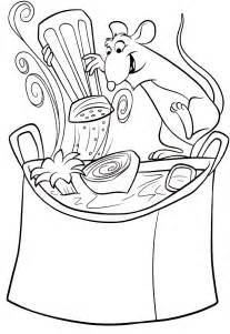 ratatouille printable coloring pages - Clip Art Library