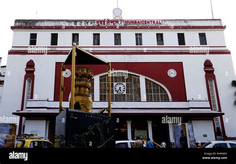 Mumbai central railway station, Mumbai, Maharashtra, India, Asia Stock ...