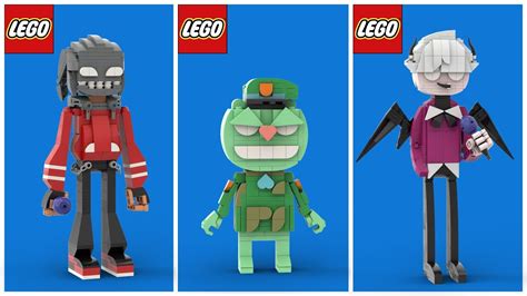 ArtStation - Lego Friday Night Funkin Mods - Flippy, Selever, Agoti, FNF moc