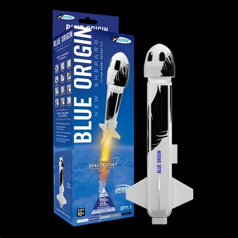 Blue Origin New Shepard Rocket Beginner - Emery Distributors