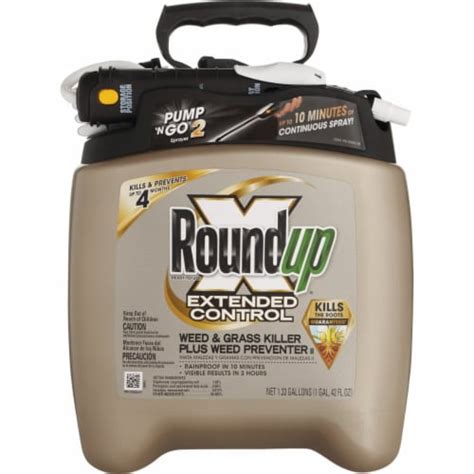 Roundup® Extended Control Weed and Grass Killer Plus Weed Preventer, 1.33 gal - Kroger