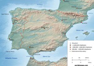 Iberian Peninsula - World in maps