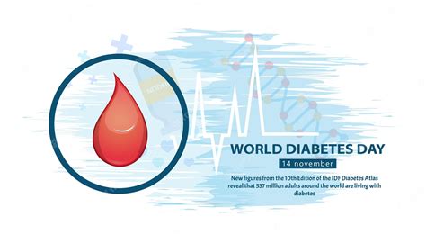 Premium Vector | World diabetes day