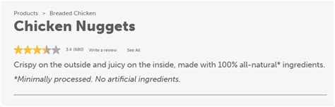 Tyson Chicken Nuggets Recall: Possible Metal Contamination