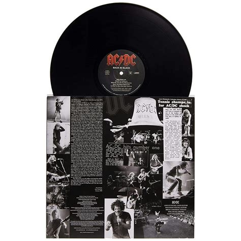 AC/DC Back In Black Vinyl Record