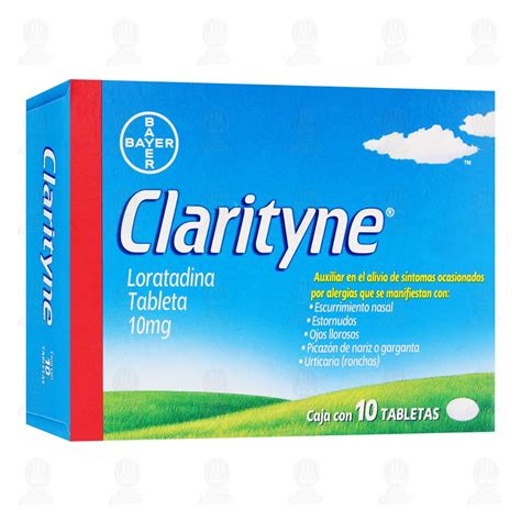 Clarityne Tabletas Antialérgico, Antihistamínico, Alivio de Síntomas de ...