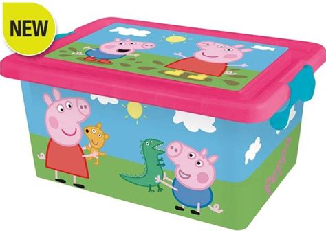 Storage Box 7L | Peppa pig toys, Birthday slumber party ideas, Peppa ...