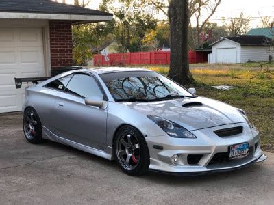 2000 Toyota Celica with 17x8 35 AVID1 AV6 and 215/45R17 Firestone Indy 500 and Coilovers ...