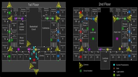 Phasmophobia: Brownstone High School Map