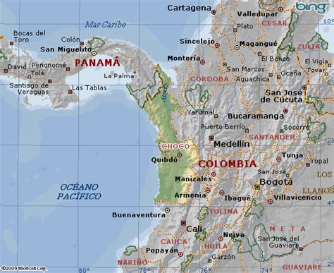 Quibdo Colombia Map