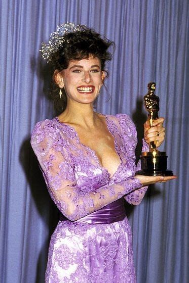 Marlee Marlin, Best Actress at the 59th Academy Awards in 1987 | Vestidos para el oscar ...