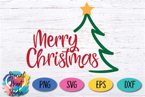 Merry Christmas - A festive Christmas SVG Cut File