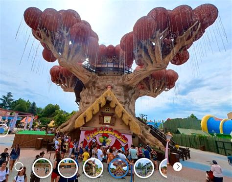 The full map of Gardaland with all attractions with animations ⋆ Dolcitalia360