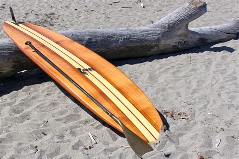 Wooden SUP · Plans, Kits and Tutorials · by Sliver Paddle Boards #surfingtutorials | Wood paddle ...