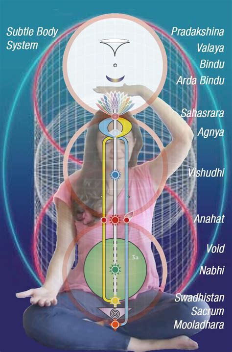 11 Chakra levels Subtle Body System - artwork by pavan - courtesy ...