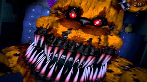 Jumpscare Nightmare FREDBEAR - Five Nights at Freddy's 4 - Night 2 ...