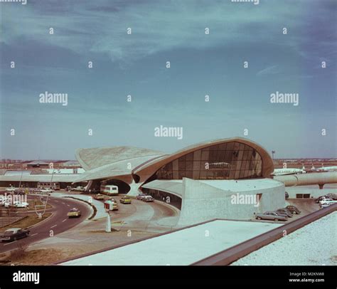 TWA Flight Center at JFK taken in the late 1960s it looks like Stock ...