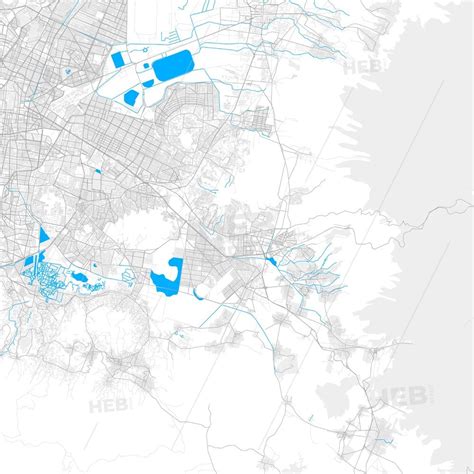 Rich detailed vector map of Ixtapaluca, México, Mexico | HEBSTREITS Sketches | Map vector, Area ...