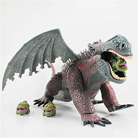 Red Death Dragon Toy | ... Dragon Movie RED DEATH With 3 Mini Gronckles ...