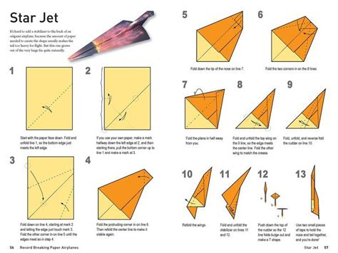 Paper Folding Easy Airplane Instructions/Tutorial in 2022 | Paper ...