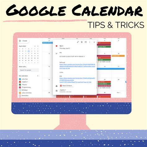 Google calendar tips – Artofit