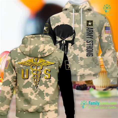 Army Uniforms Army Medical Corps 21537 Army Unisex Hoodie All Over ...