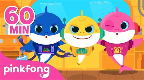 Mix - Baby Shark Robot and more | Baby Shark Remix | +Compilation | Pinkfong Songs for Children ...