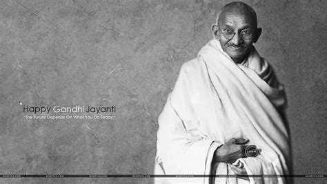 Mahatma Gandhi Standing Wallpaper