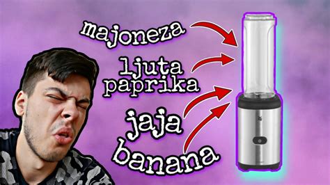 SMOOTHIE CHALLANGE - (voce, povrce, sos...) - YouTube