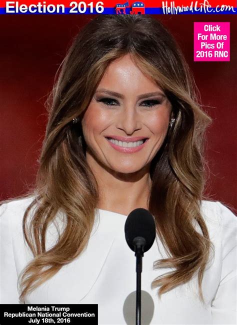 Melania Trump’s RNC Hair & Makeup: So Elegant, It Stole The Show From ...