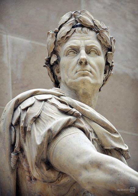 Julius Caesar - Musée du Louvre | Roman sculpture, Sculpture art, Roman ...