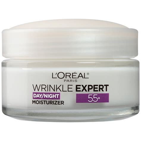 L'Oreal Paris 55+ Moisturizer Anti-Aging Face Moisturizer, Wrinkle ...