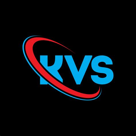 KVS logo. KVS letter. KVS letter logo design. Initials KVS logo linked ...