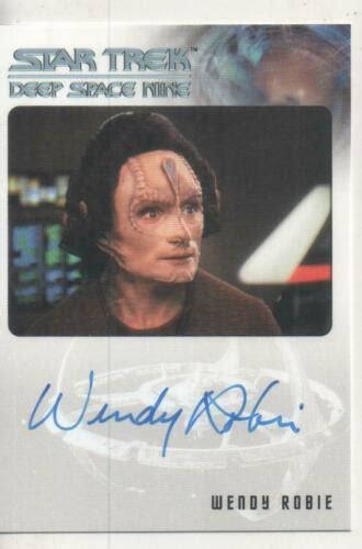 Star Trek DS9 Heroes/Villains Auto Card Wendy Robie "Ulani Belor" -- Antique Price Guide Details ...