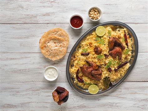 Kuzhimanthi Hot and Spicy Manthi Arabic Chicken Biryani Stock Photo - Image of chennai, karachi ...