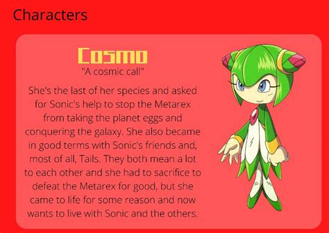 Characters: Cosmo by Ernie96 on DeviantArt