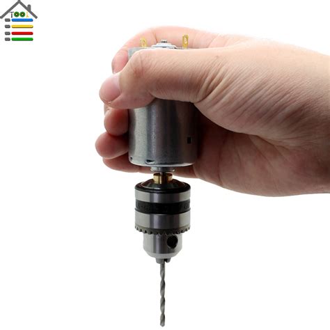 AUTOTOOLHOME Heavy Duty DC12 24V Electric Motor Hand Drill PCB Press ...