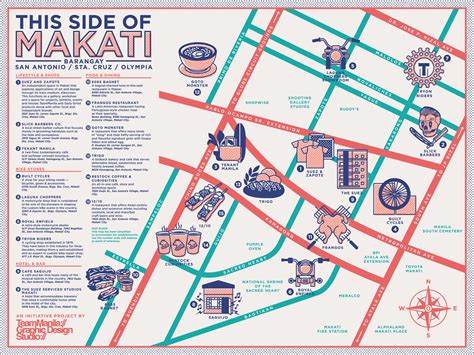 PURVEYR: Team Manila's Releasing Your Inner Trotter with its Map of Another Side of Makati